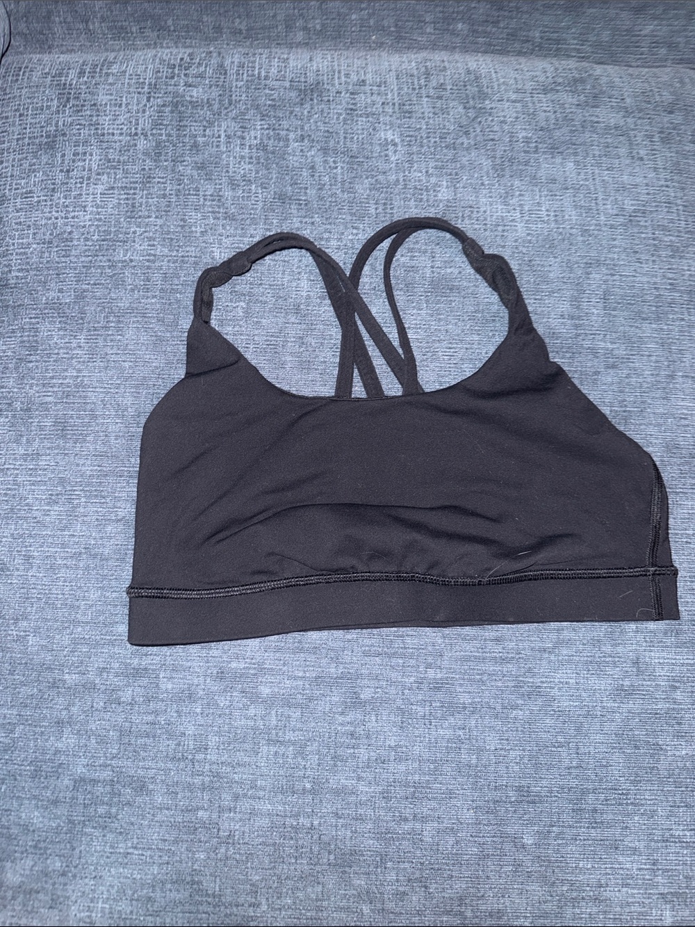 Black Strappy Sports Bra - Women Intimates & Sleepwear